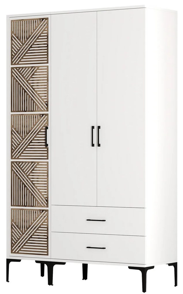 Ruhásszekrény Kiara PT (fehér). 1088436