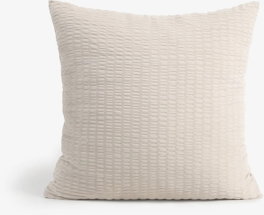 Goldea krepp párnahuzat - latte 40 x 40 cm