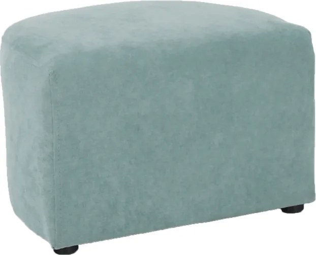 Klub fotel puffal, mentol, ROSE