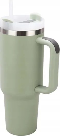 Shein Thermo Bögre Zöld, Csavaros Kupakkal 1ÍVES