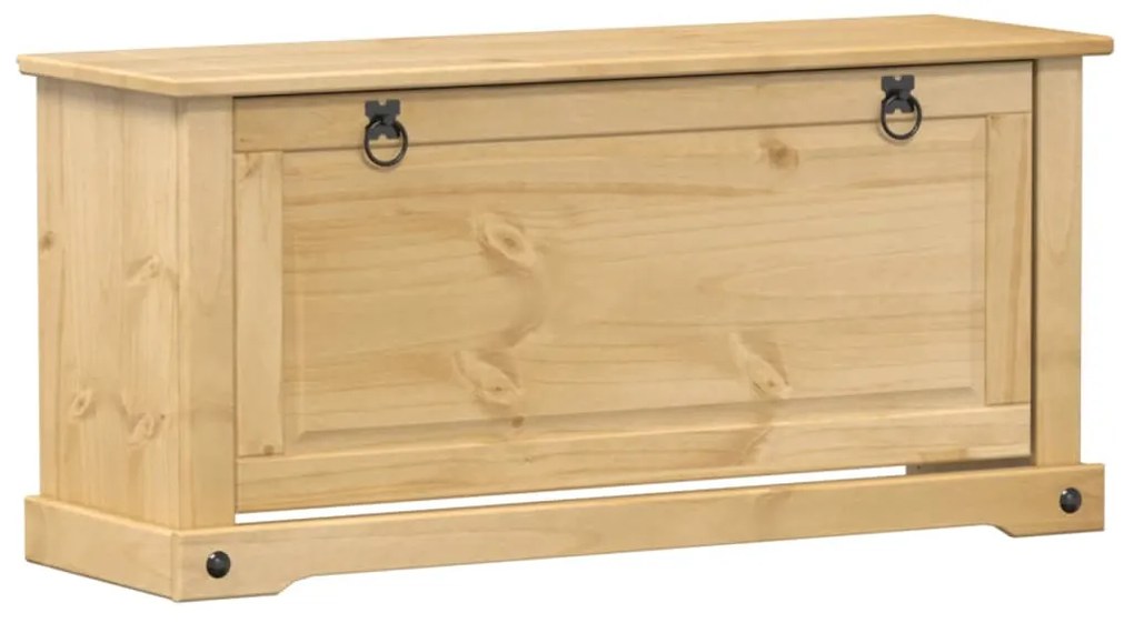 Corona tömör fenyőfa cipőszekrény 99x32x47 cm
