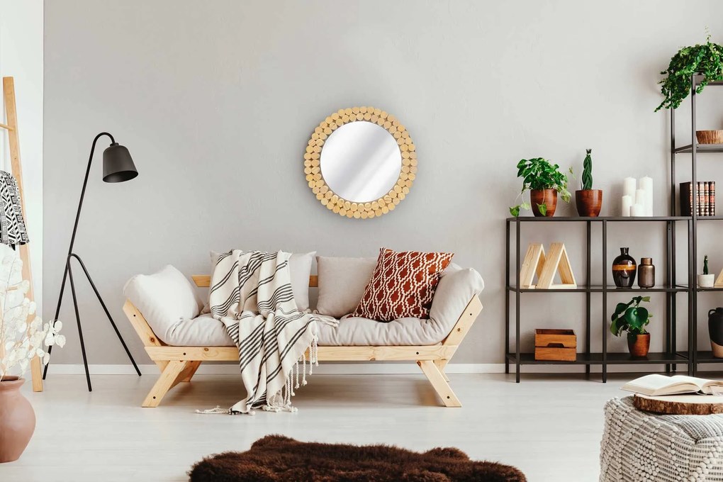 Boho fali tükör 36CM KLNA-MR01