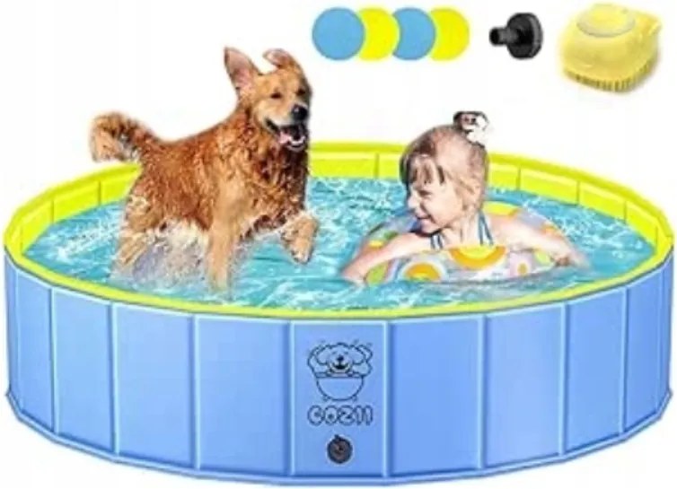 Kutyamedence Összecsukható 120x30cm Csúszásgátló Pvc Cozii