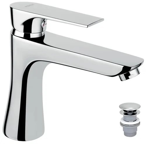Novaservis Algeo Square mosdó csaptelep clic-clac rendszerrel króm baq2 82003.0