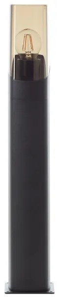 Brilliant - Kültéri lámpa MINOU 1xE27/10W/230V 60 cm IP44 fekete/füstös