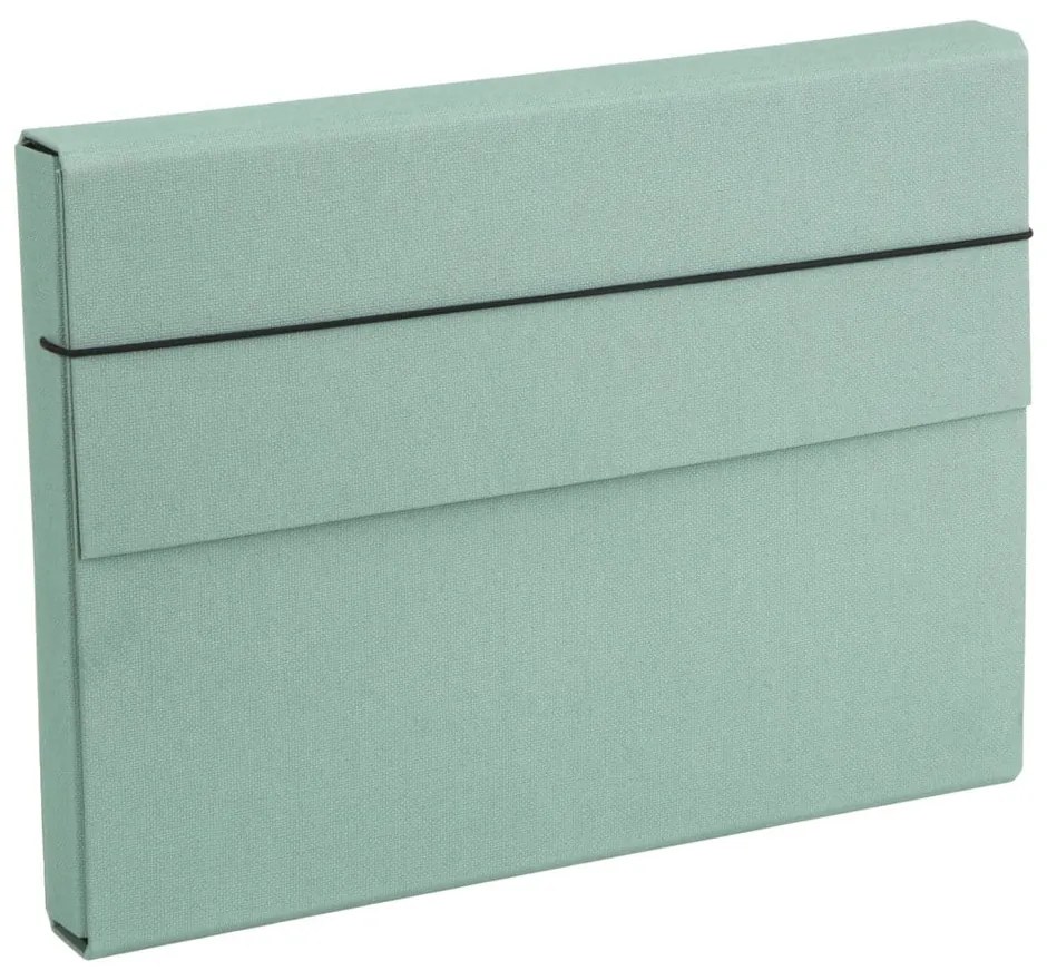 Zöld karton rendszerező Olof Canvas Paper Laminate – Bigso