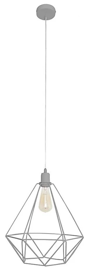 Csillár KARO LARGE 1xE27/15W/230V szürke