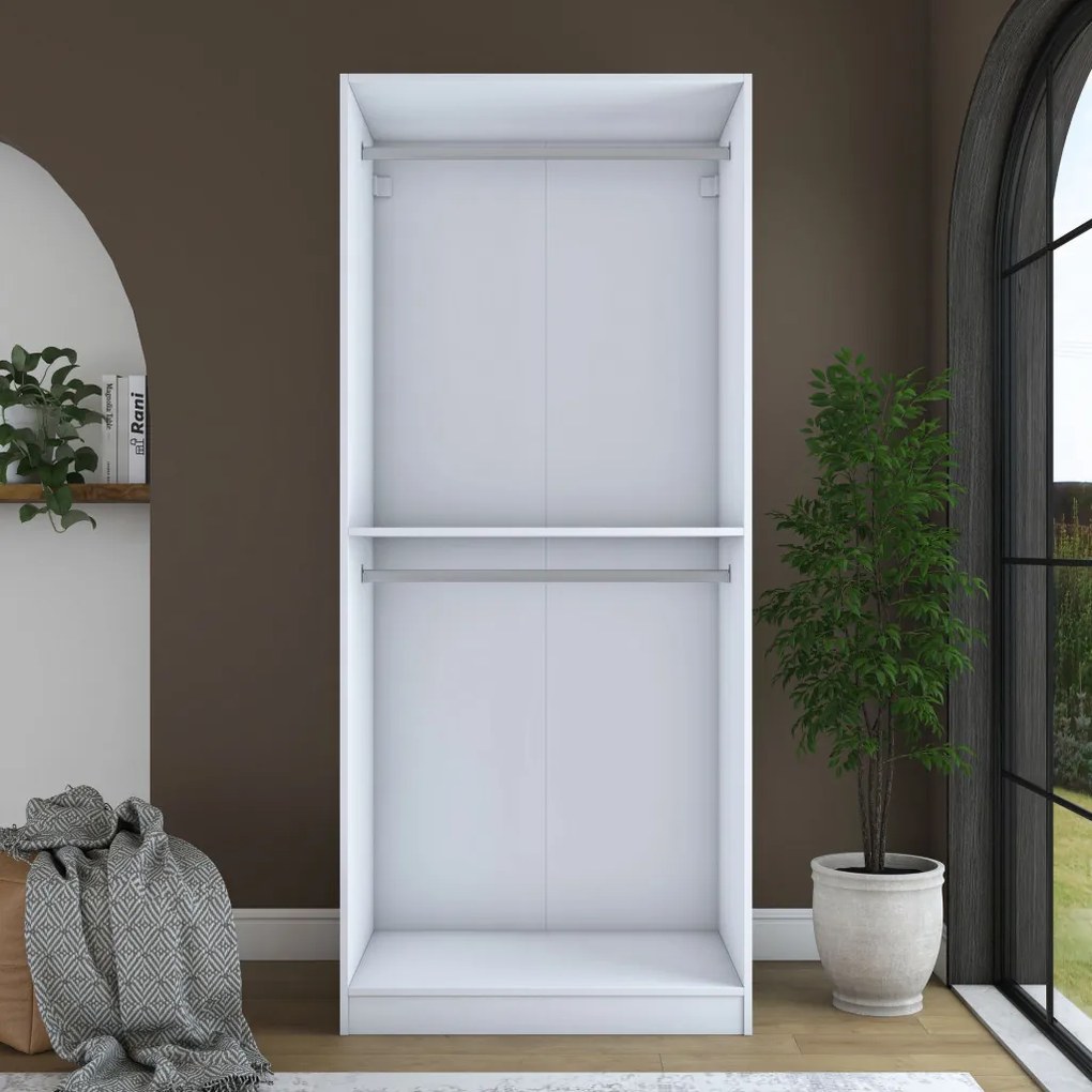 Gardróbszekrény, 90 cm – BA230