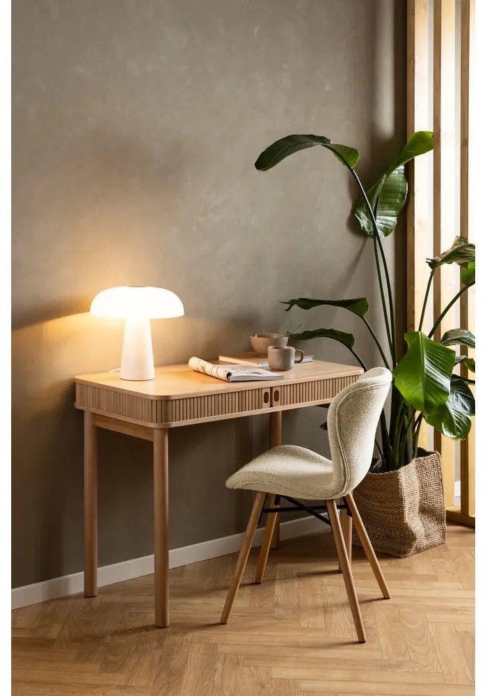 Íróasztal tölgyfa dekorral 50x100 cm Langley – Actona