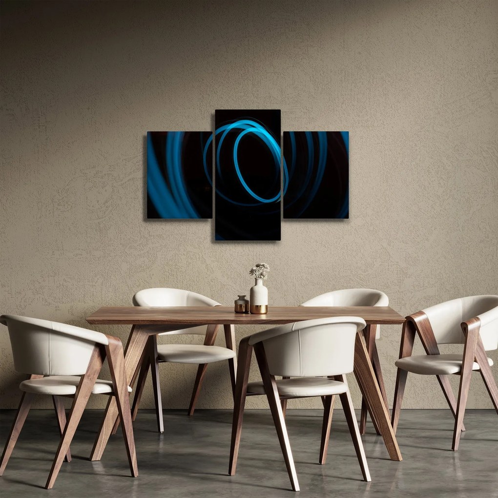 Kék vonal képe (90x60 cm)