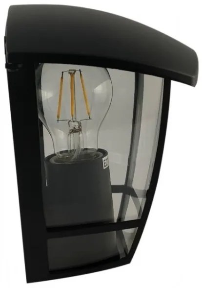 Kültéri fali lámpa JULIA 1xE27/50W/230V IP54 fekete