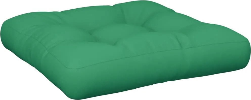 vidaXL zöld szövet raklappárna