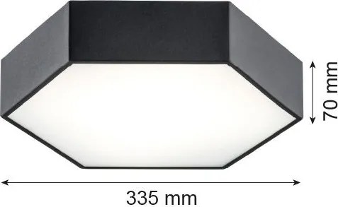 Argon ARIZONA 3823 Süllyesztett mennyezeti lámpa 1x22,5W/LED 3000K 2450LM IP20