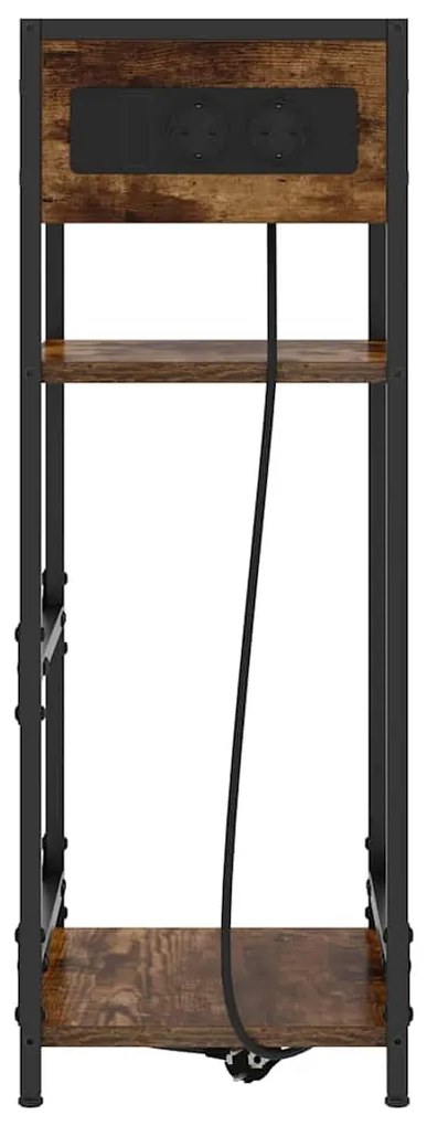 Éjjeliszekrény fiókkal Füstölt tölgy 40 x 27 x 76 cm Faanyag