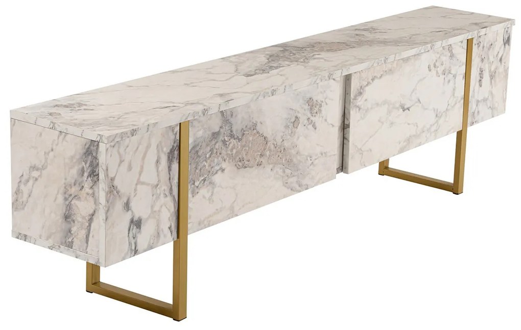 TV asztal Serenity Gold