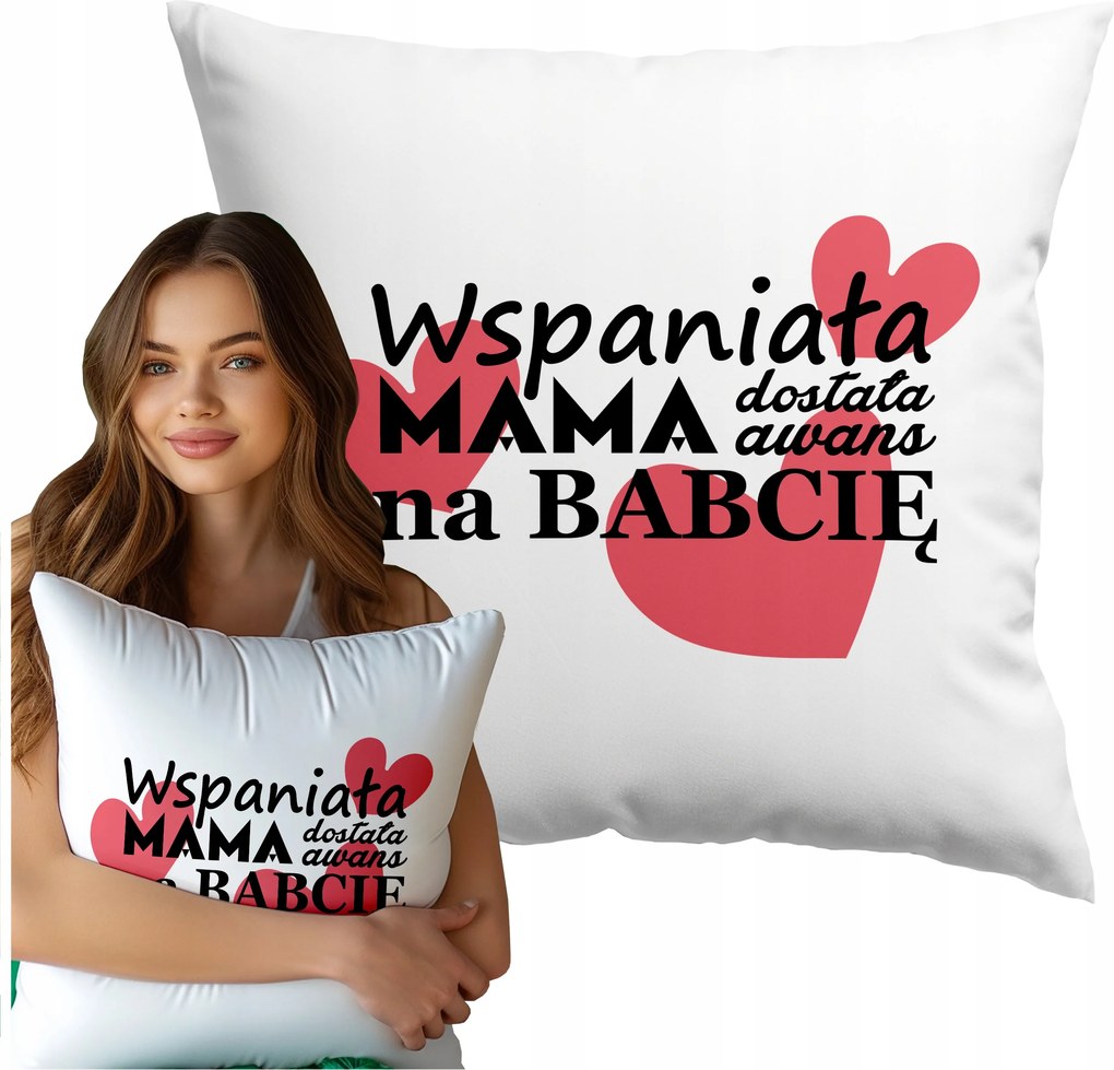 Nyomott Mintás Párna Előléptetés Nagyinak Szuper Meglepetés Ajándék Anyukának