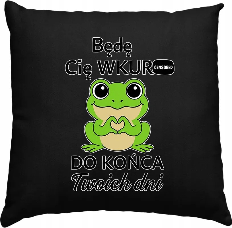 Ajándék Párna 11 Éjszakád Végéig Fekete