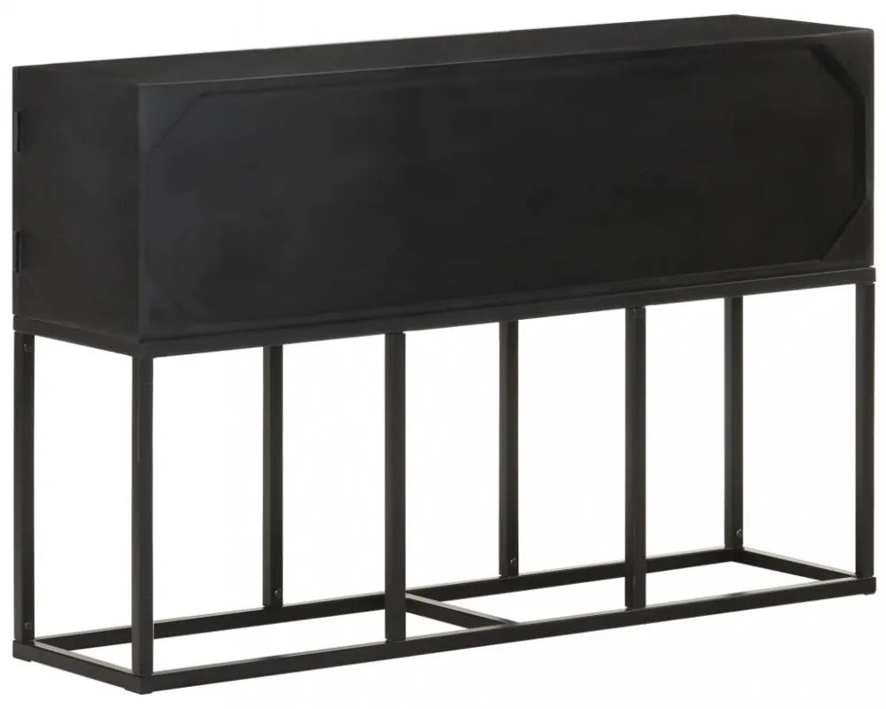 tömör mangófa tálalószekrény 115 x 30 x 76 cm