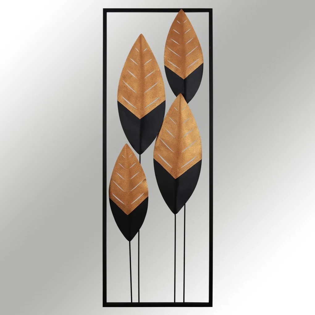 Asil fém fali dekoráció, 32×5 cm