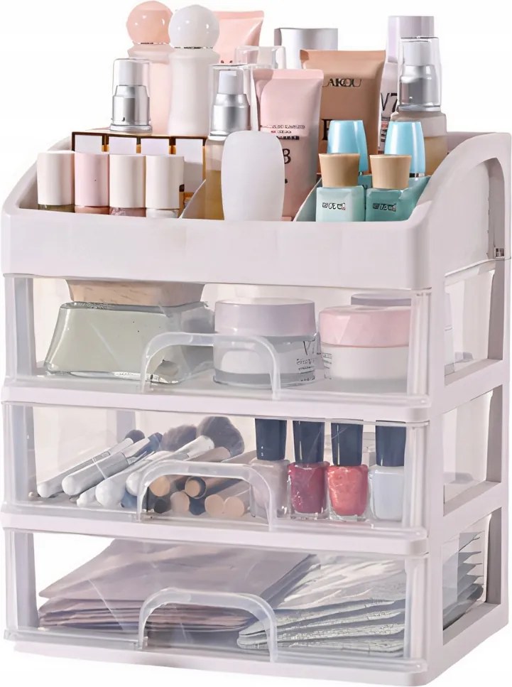 Ékszertartó Doboz Nagy Fiókos Tároló Doboz