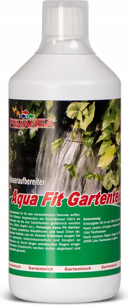 Femanga Víztisztító Nagy Flakon 1000ml Gyors Klórcsökkentés Allegro