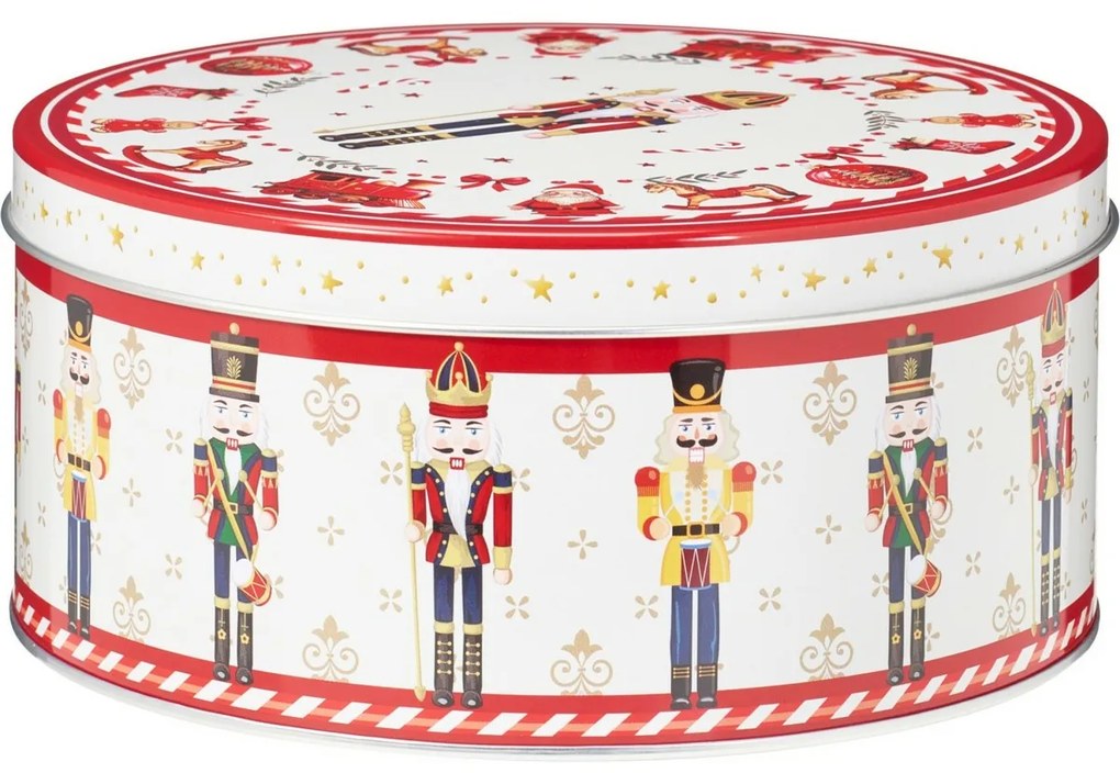 3 darabos Seasons Greetings karácsonyi fémdobozszett