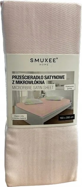 Mikroszálas szatén lepedő 160 x 200 cm