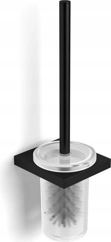 Stella New York akasztós Wc kefe fekete 05.430-B