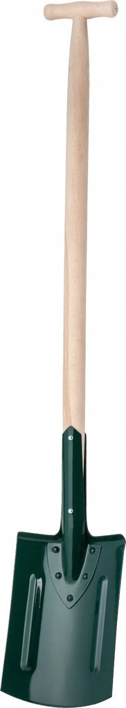 Erősített Ásó Egyenes Lapát Fém Nyéllel