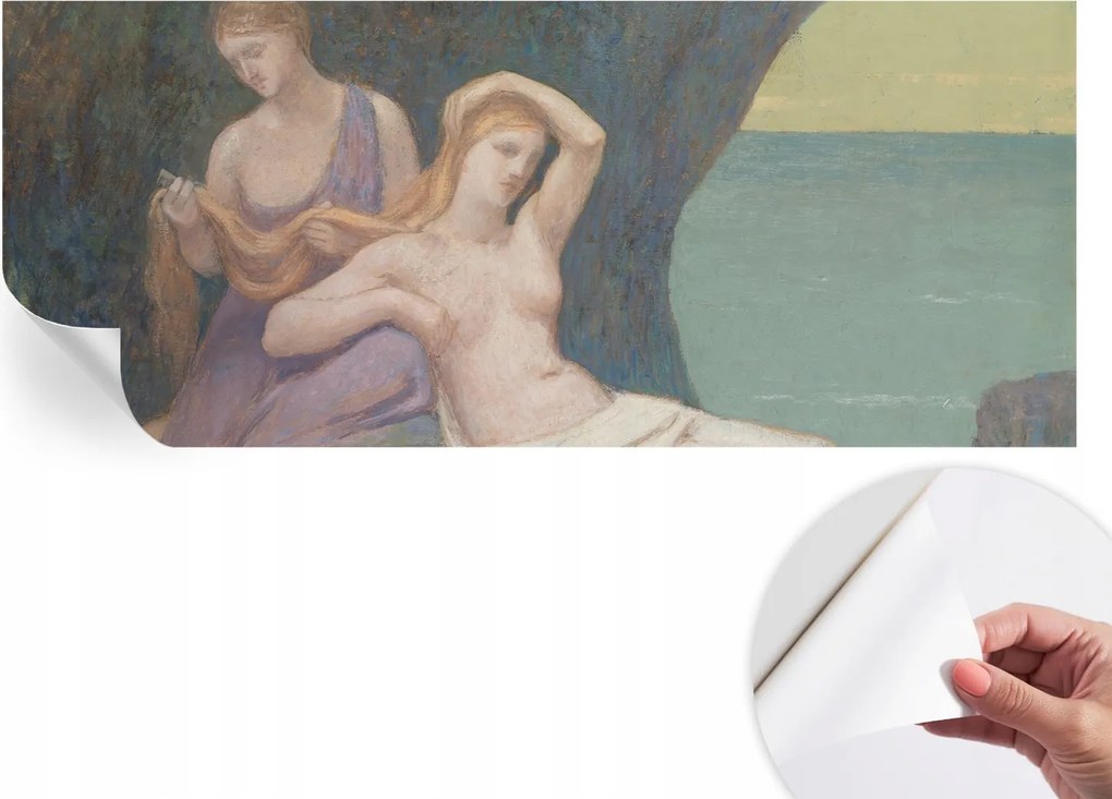 Öntapadós Dekoratív Fotótapéta Hálószobába Tengerparti jelenet 250x104 cm