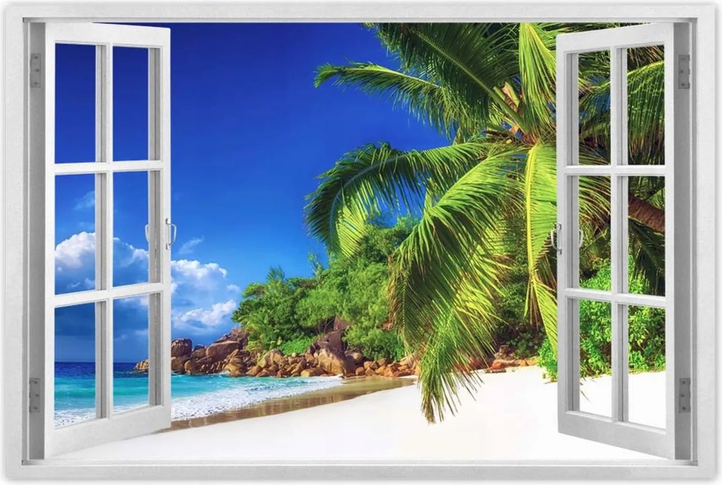 Poszterek 90x60 Trópusok Tájkép Pálmafák