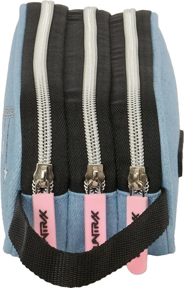 K-pop Démonvadászok Denim Dreams 3 rekeszes tolltartó 21 cm