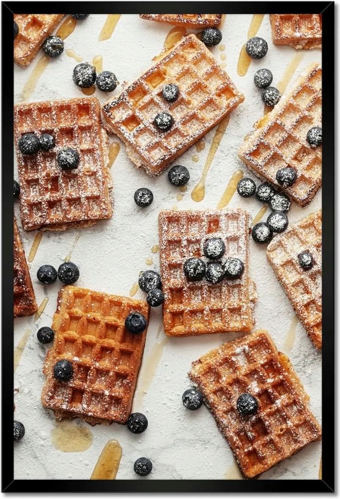 Poszterek keretben 40x60 Gofri Amerikai áfonya