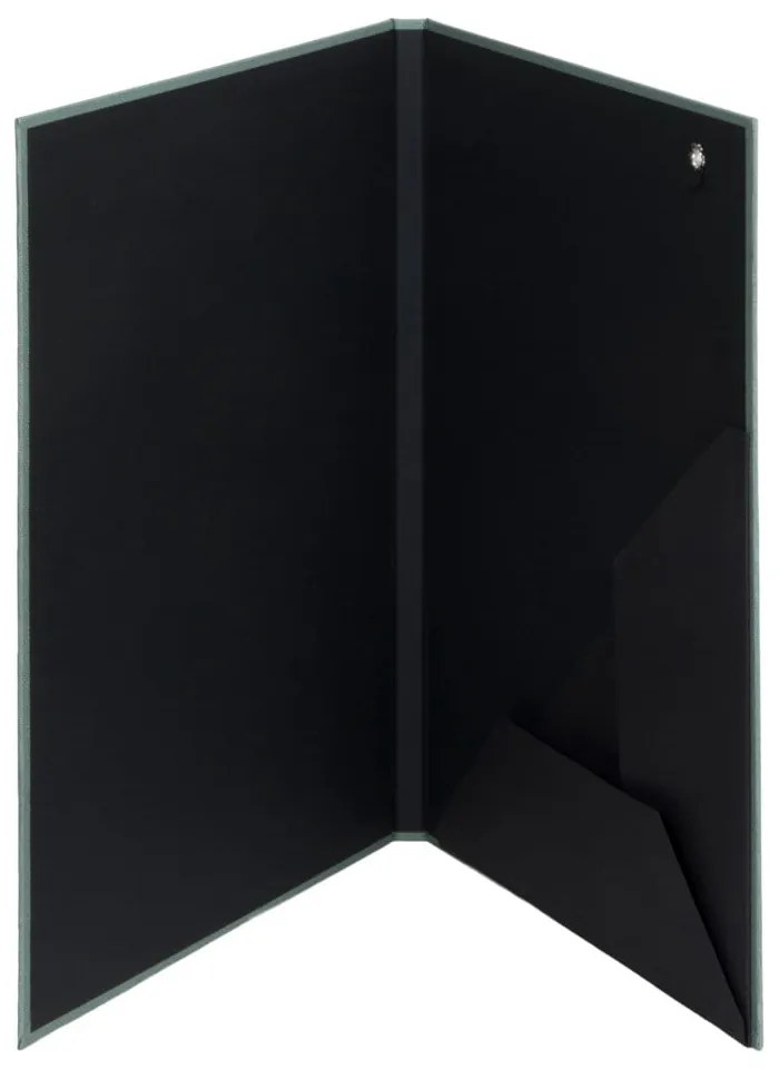 Zöld karton rendszerező Paulina Canvas Paper Laminate A5 – Bigso