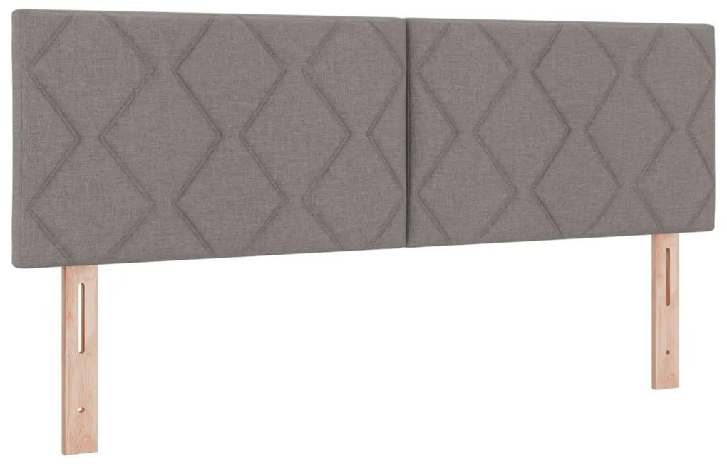 Fejtámla Gyémánt Blokk Design Taupe 140 cm Szövet