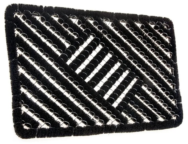 Kókuszrost lábtörlő 45x75 cm Coco Black – Hanse Home