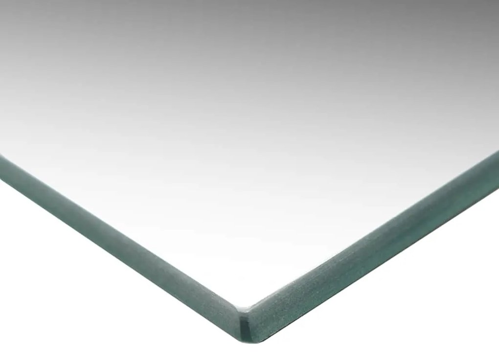 keret nélküli üveg tükör 100 x 60 cm