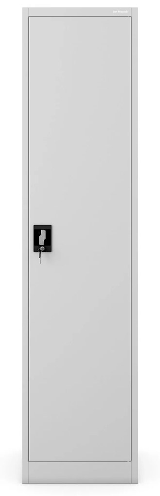 Fém iratszekrény ALEX, 450 x 1850 x 400 mm, szürke