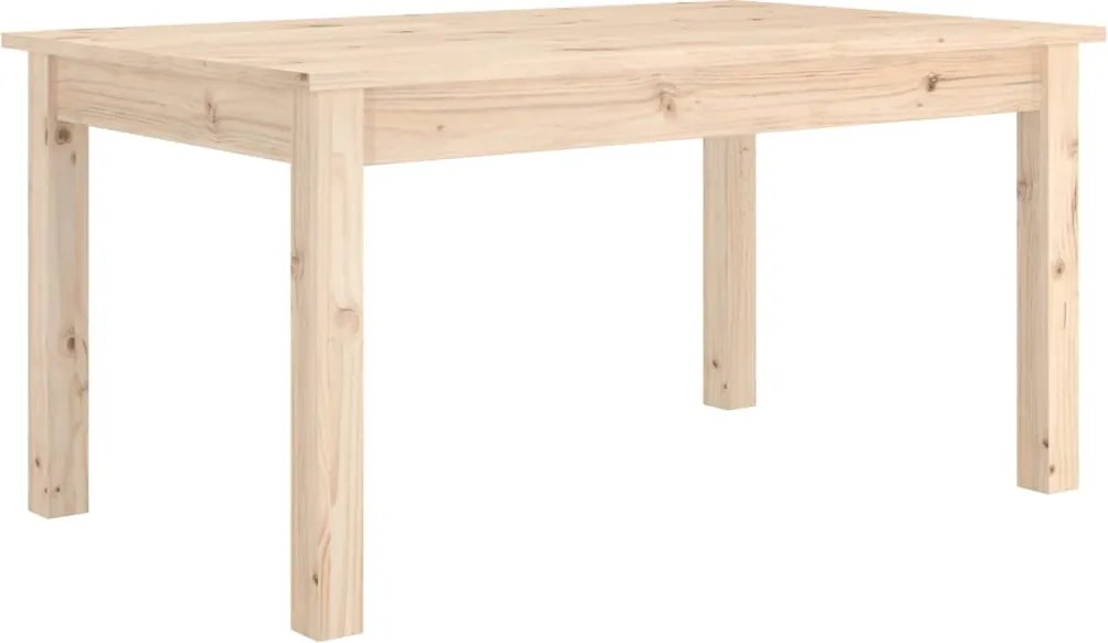 vidaXL tömör fenyőfa dohányzóasztal 80 x 50 x 40 cm