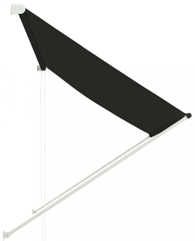 feltekerhető antracitszürke napellenző 200 x 150 cm