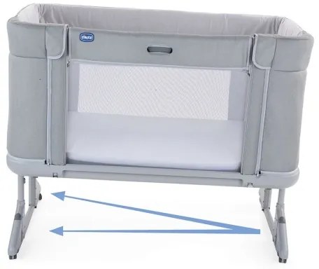 Chicco - Bölcső 3in1 3v1 NEXT2ME FOREVER söt. szürke