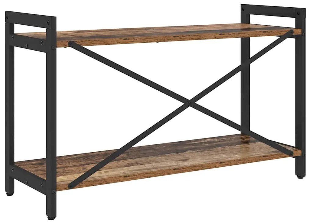 Könyvszekrény Régi fa 80 x 30 x 48.5 cm Faanyag