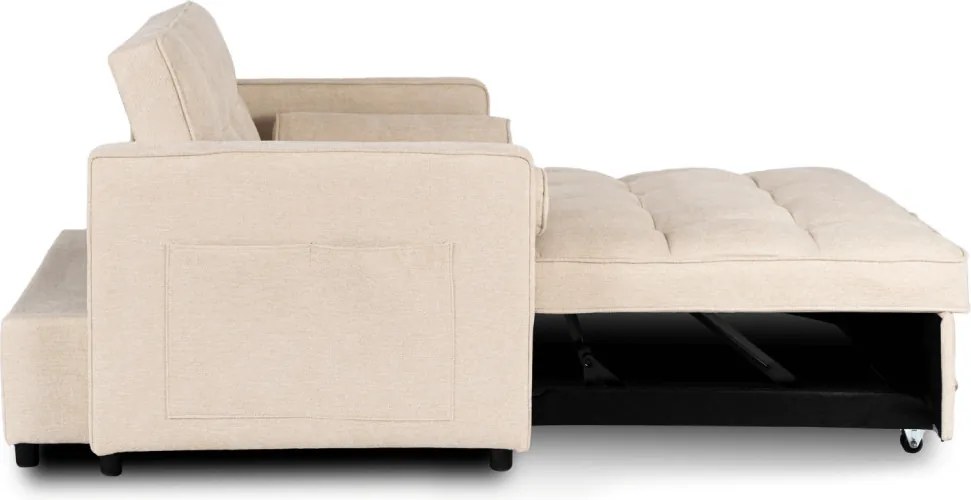 CORRA kinyitható fotel, bézs