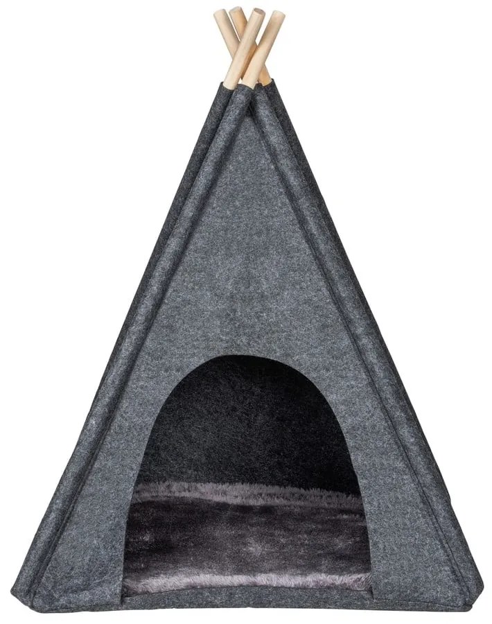 Sötétszürke teepee sátor kisállatoknak - Wenko
