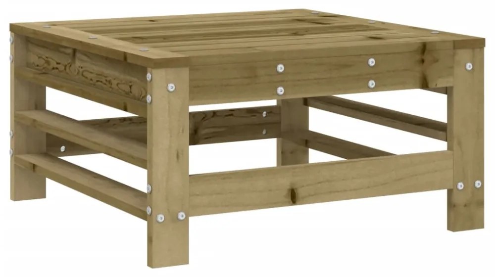 4 részes impregnált fenyőfa kerti pihenőgarnitúra