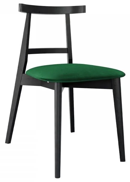 Étkezőszék KD 71 (fekete + smaragd) . 1103489