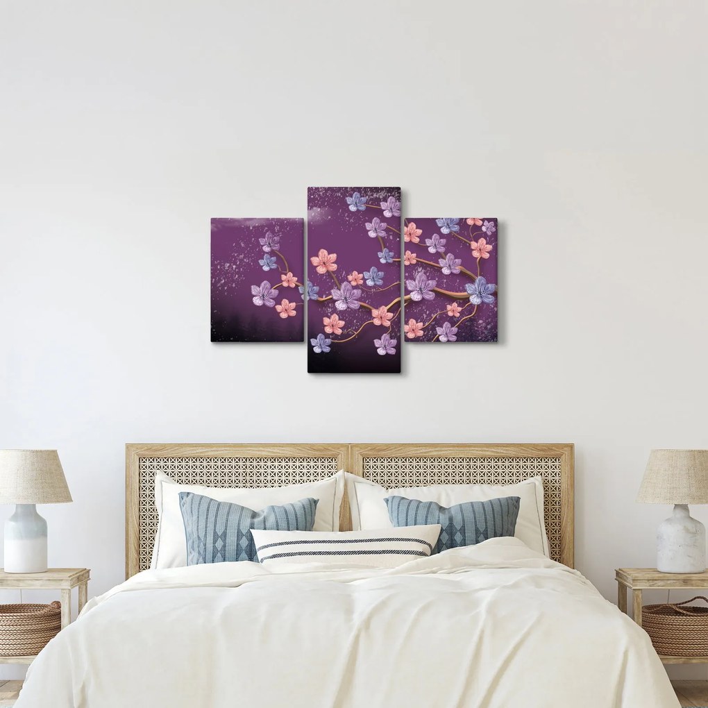 Kép - Tavaszi alkonyat (90x60 cm)