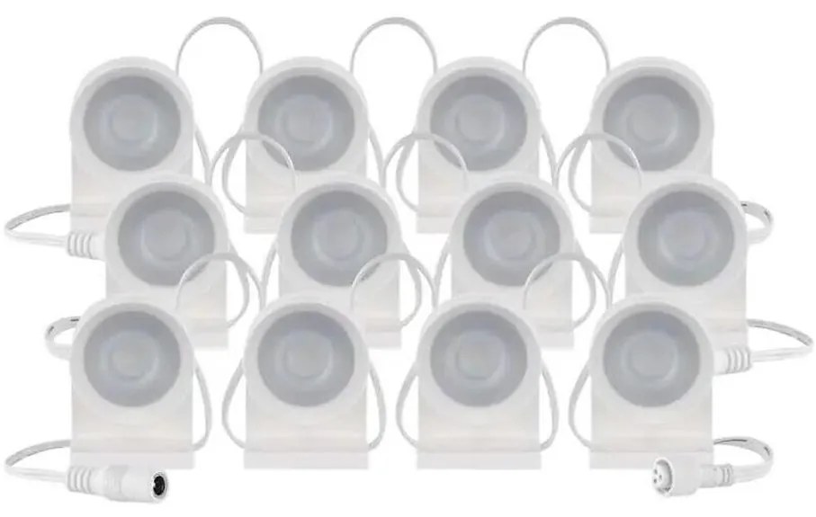 LED RGBIC+CCT Dekoratív lánc GoSmart 12xLED/7W/230V 255 cm Wi-Fi Tuya