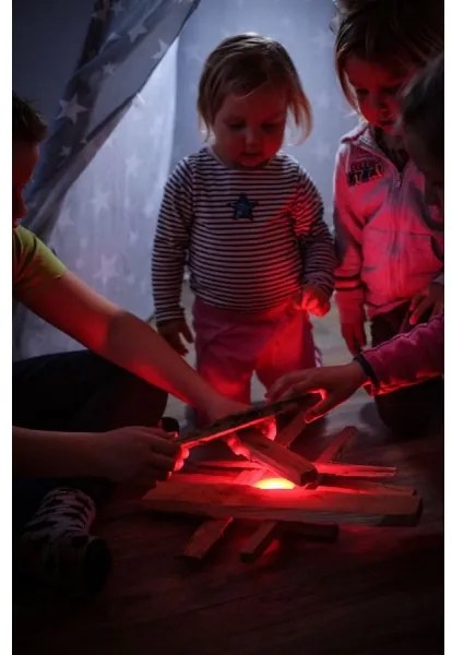 Ledlenser KIDCAMP6 DINO - fényerőszabályozható hordozható LED-lámpa LED/3×AAA IP44 zöld