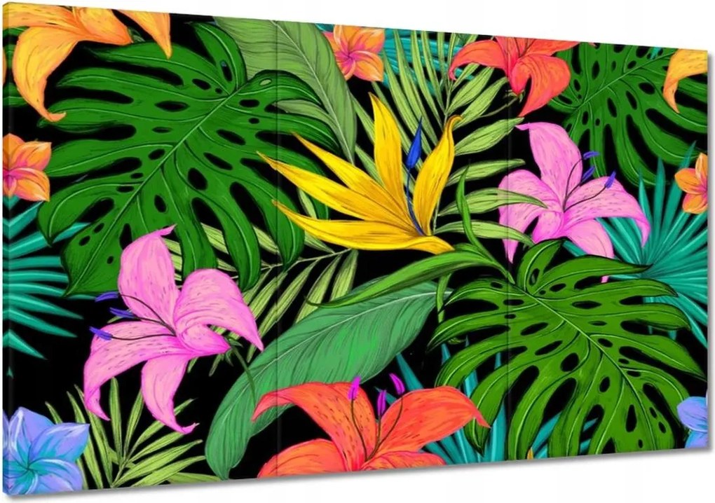 Vászonkép 120x80 Levelek Monstery Levelek